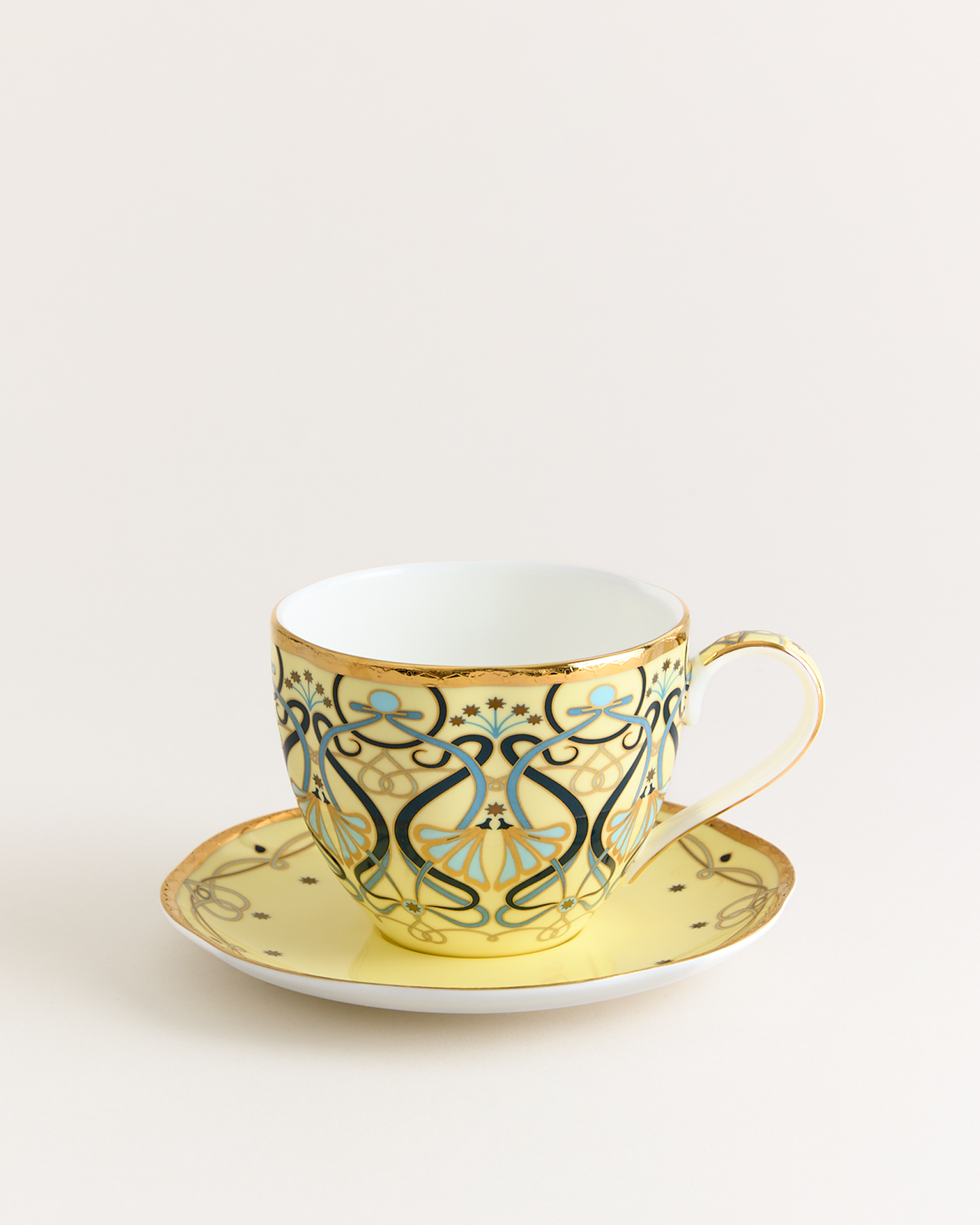 Toulouse Generous Cup & Saucer Lemon