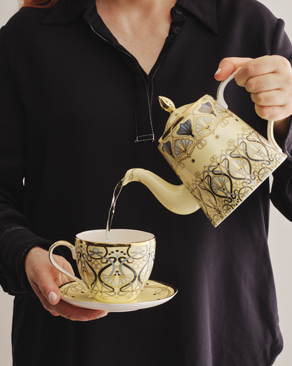Toulouse Generous Cup & Saucer Lemon