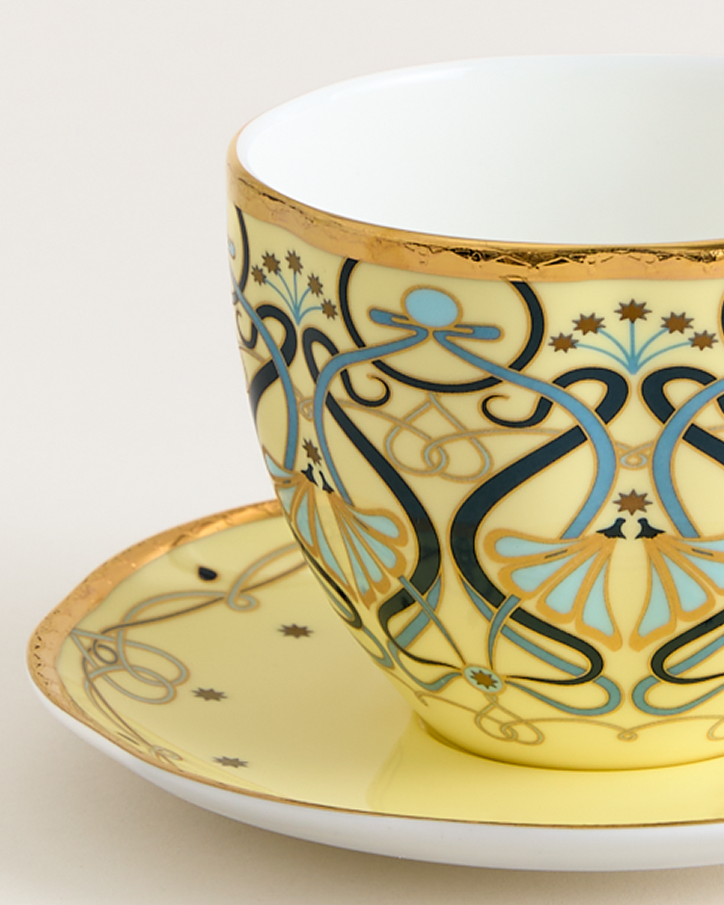 Toulouse Generous Cup & Saucer Lemon