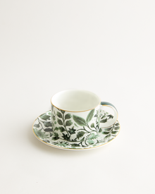 Stardust Bloom Small Sage Cup & Saucer