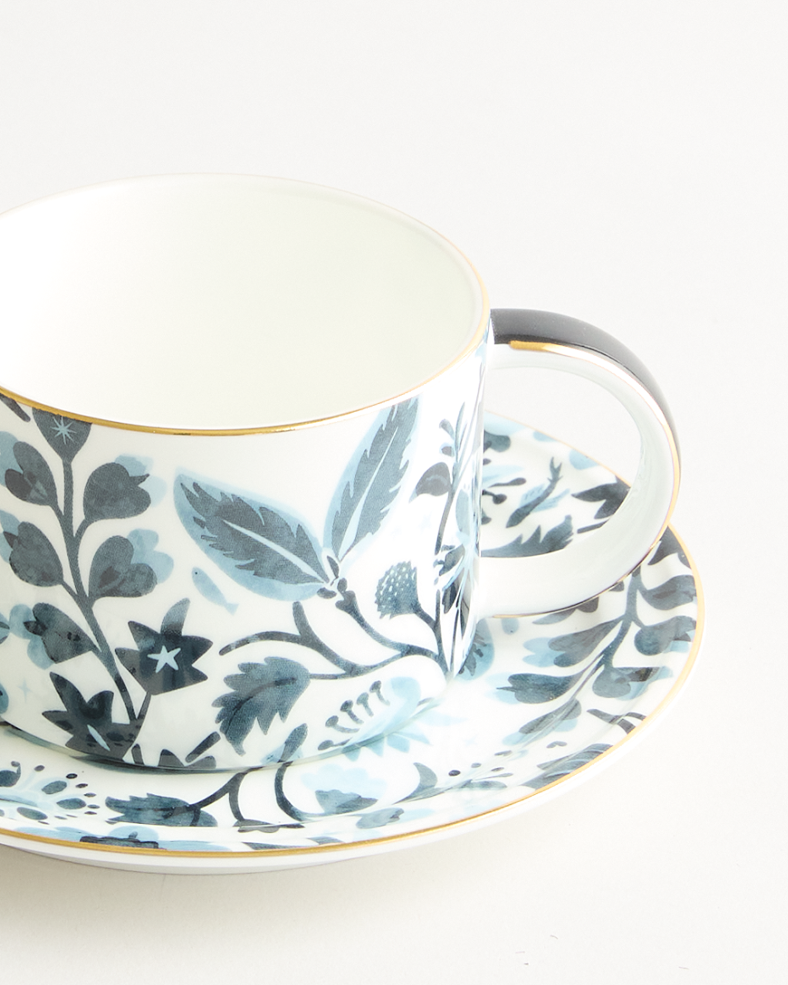Stardust Bloom Small Blue Cup & Saucer
