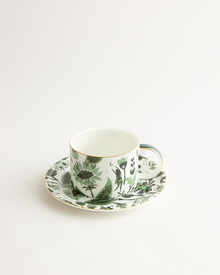 Stardust Bloom Large Sage Cup & Saucer