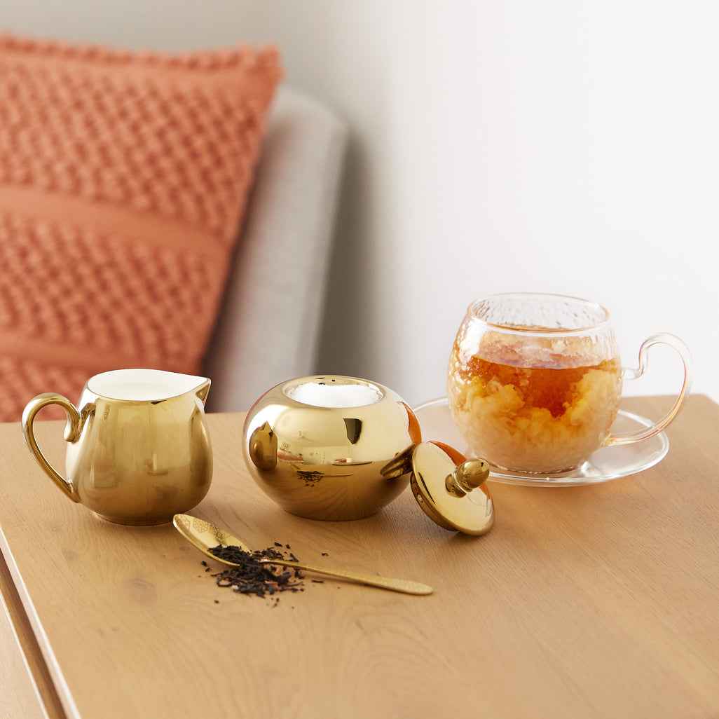 Gold Electro Milk Jug