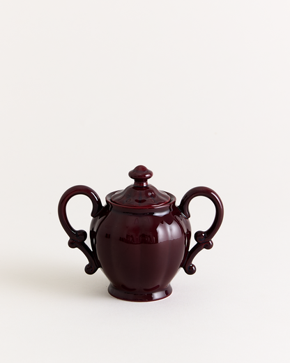 Ancora Sugar Bowl Burgundy