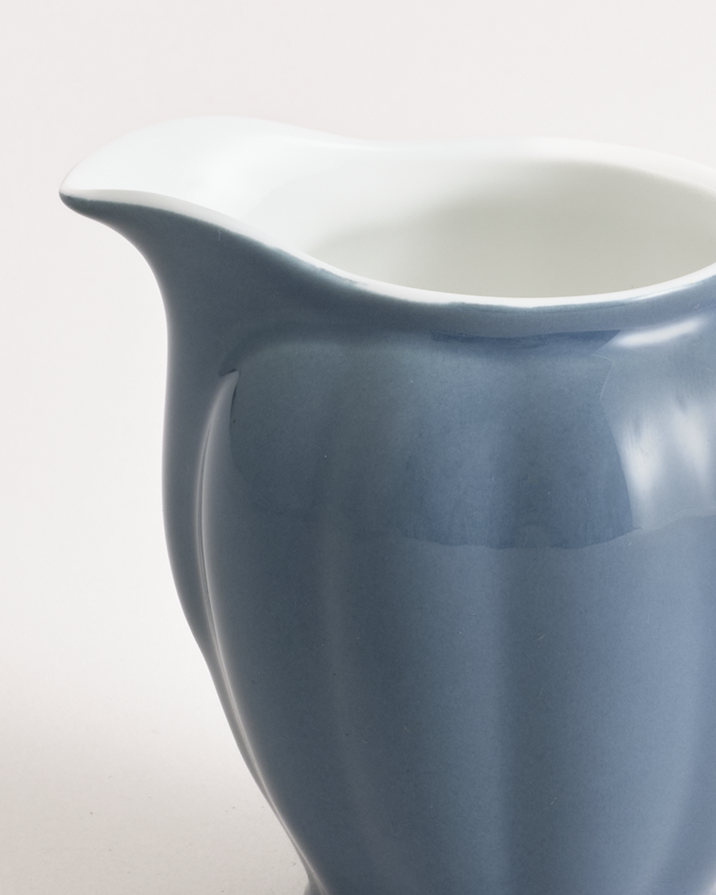 Ancora Milk Jug Blue