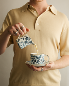 Stardust Bloom Blue Milk Jug