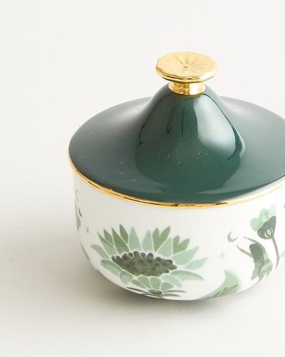 Stardust Bloom Sage Sugar Bowl