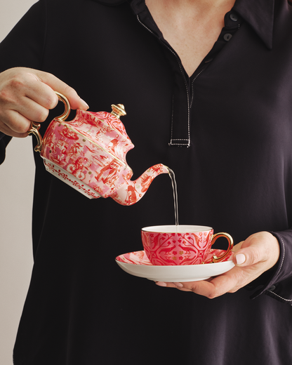 High Tea Hijinks Tea For One Pink