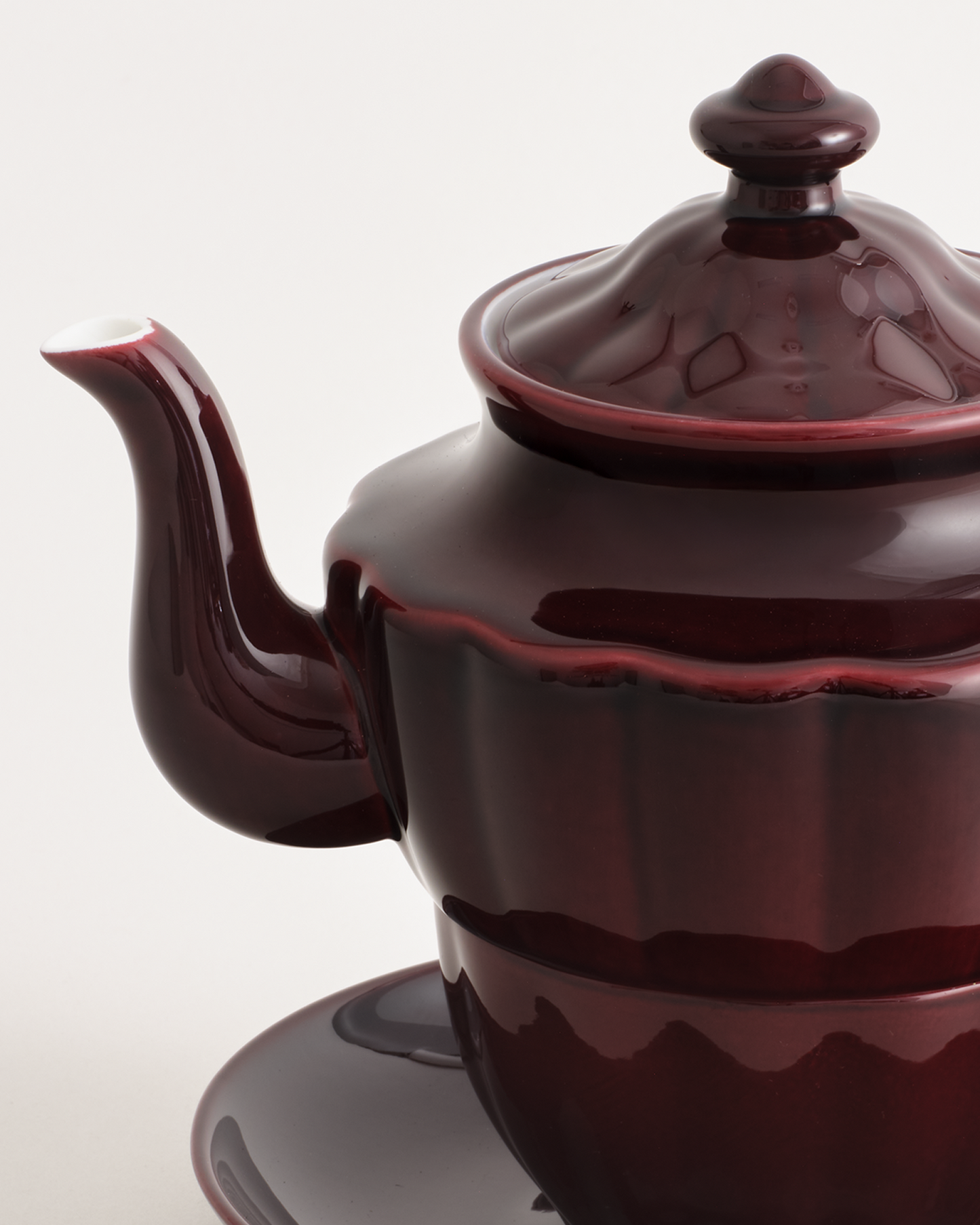 Ancora Tea For One Burgundy