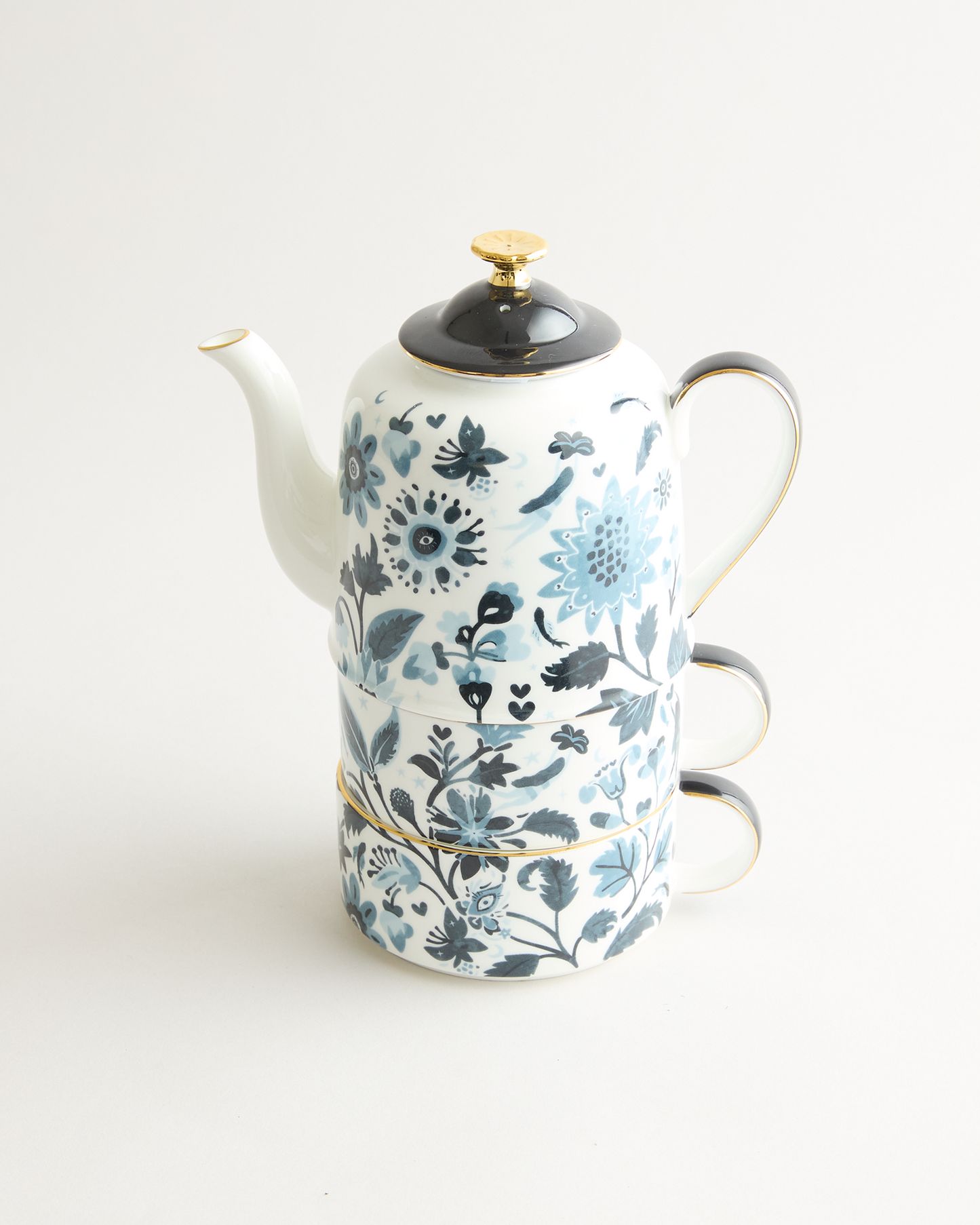 Stardust Bloom Blue Tea For Two