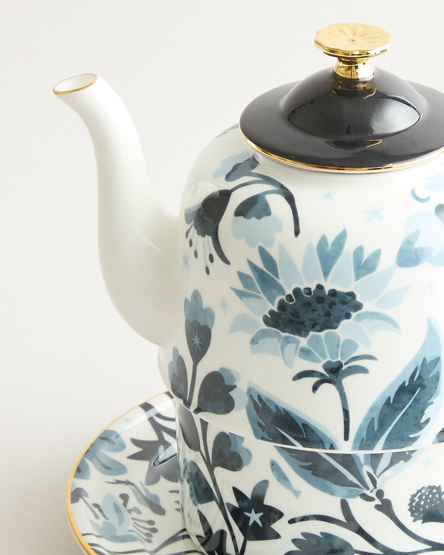 Stardust Bloom Blue Tea For One