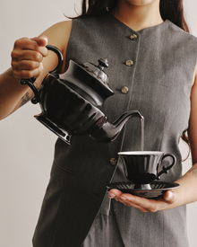 Ancora Teapot Black