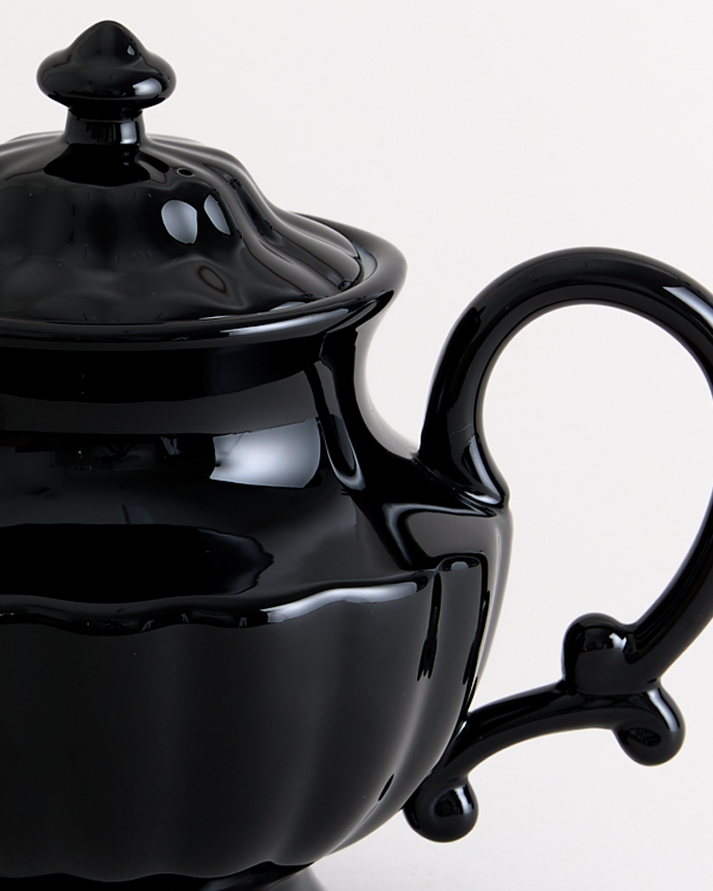 Ancora Teapot Black