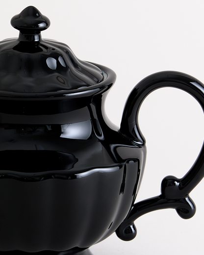 Ancora Teapot Black