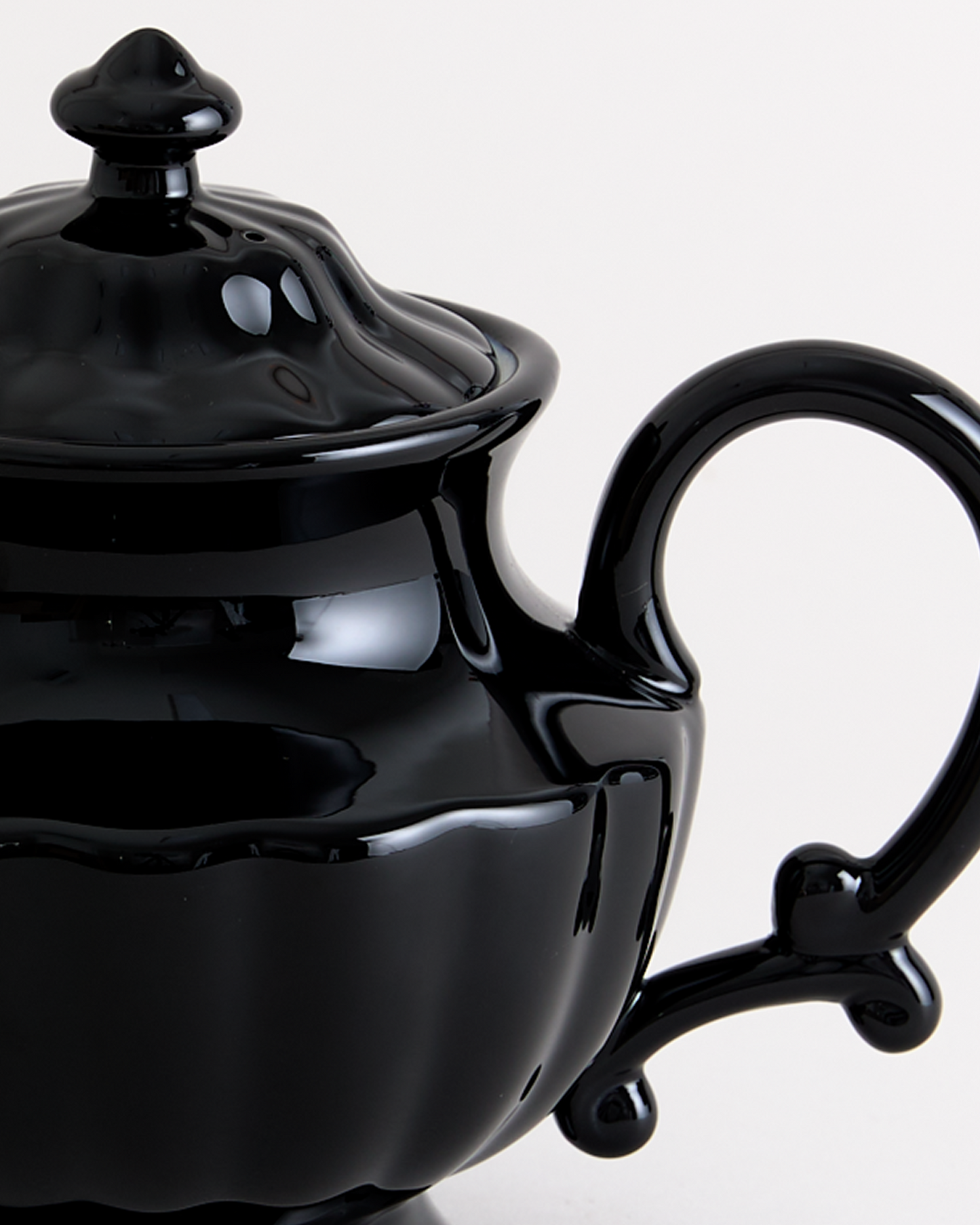 Ancora Teapot Black