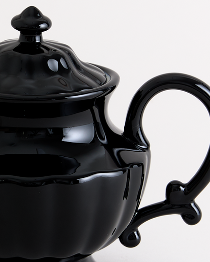 Ancora Teapot Black