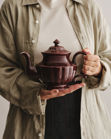 Ancora Teapot Burgundy
