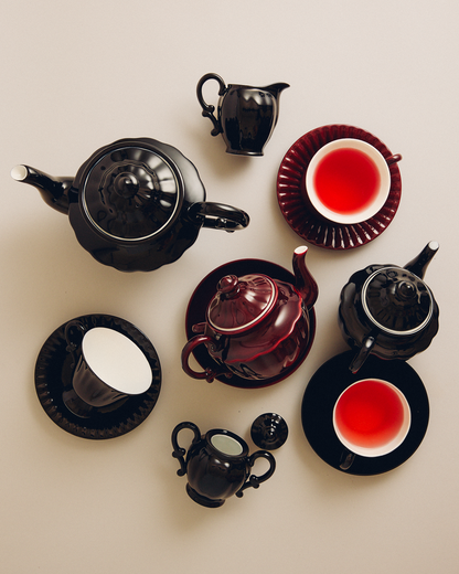 Ancora Teapot Burgundy