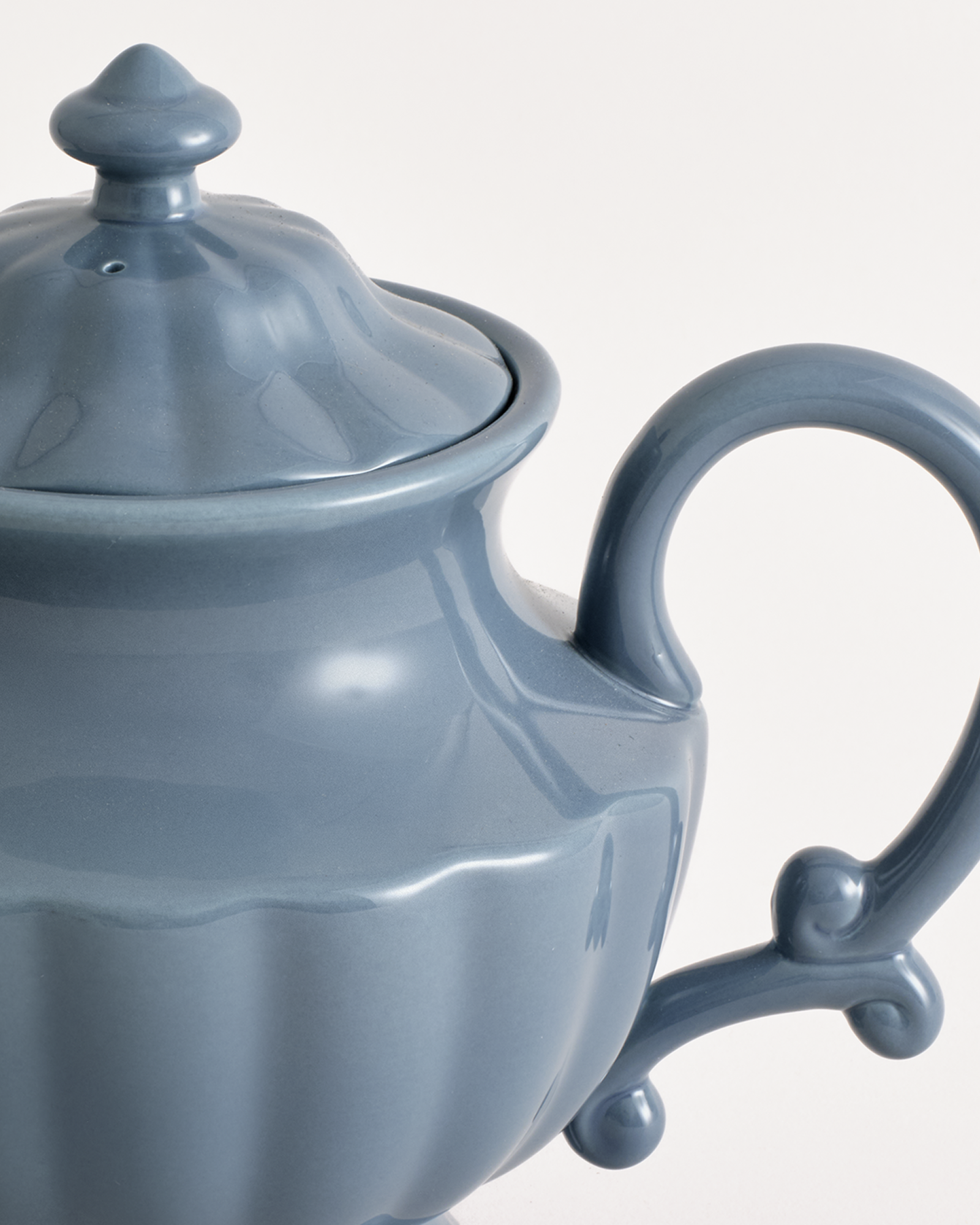 Ancora Teapot Blue