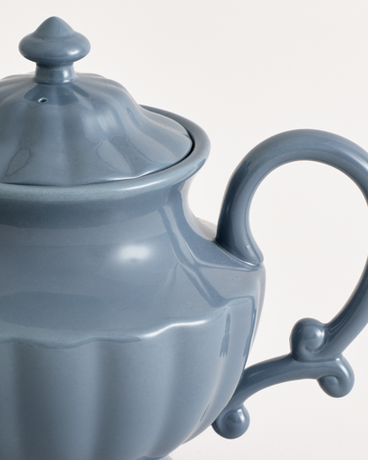 Ancora Teapot Blue