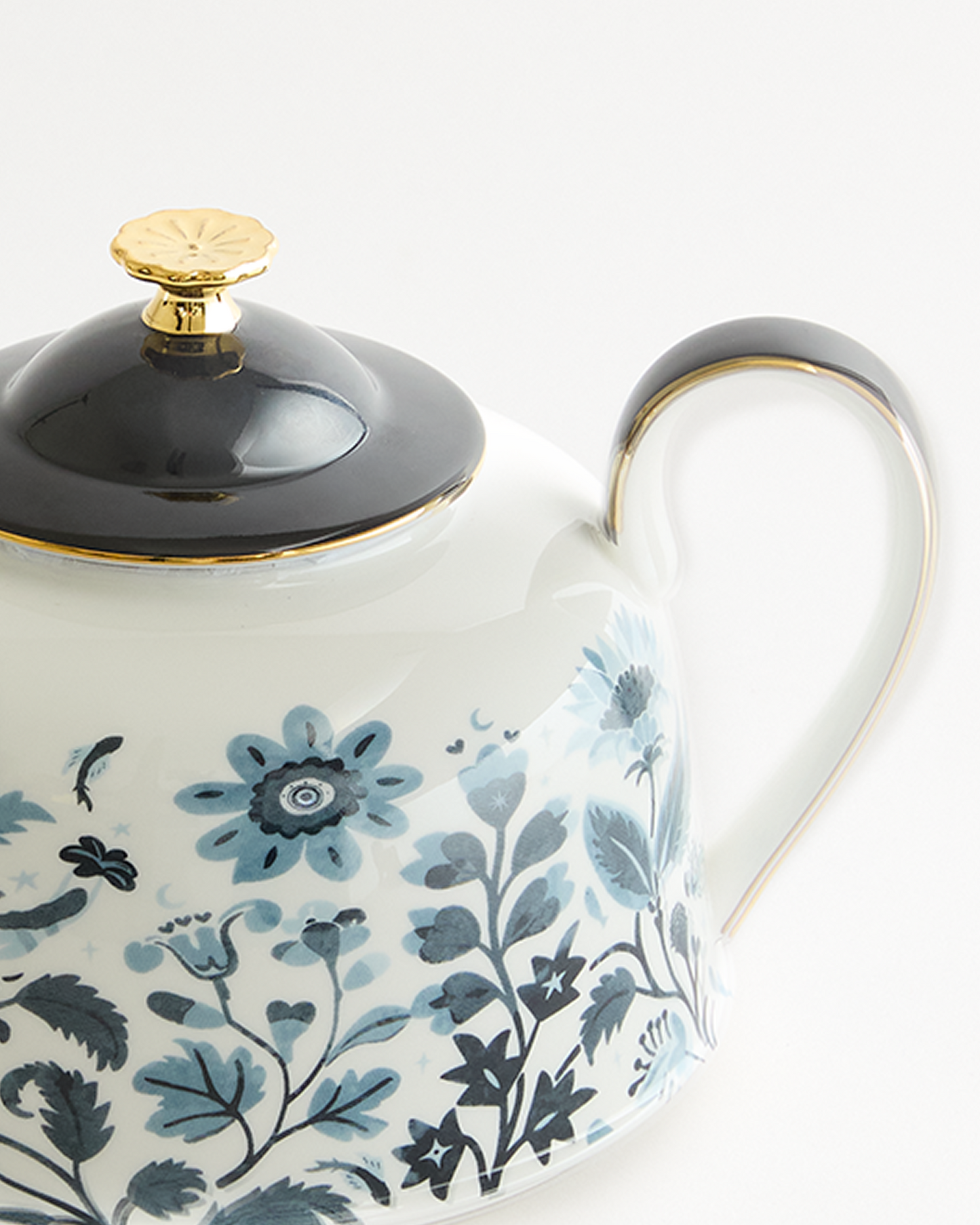 Stardust Bloom Small Blue Teapot