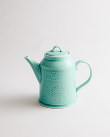 Retroglaze Sage Teapot