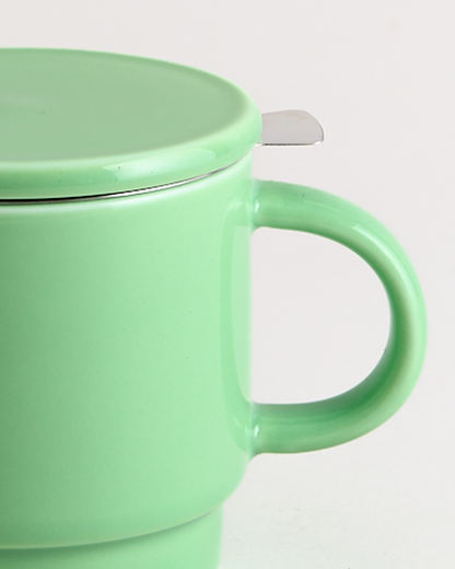 Billy Mug With Infuser Pistachio