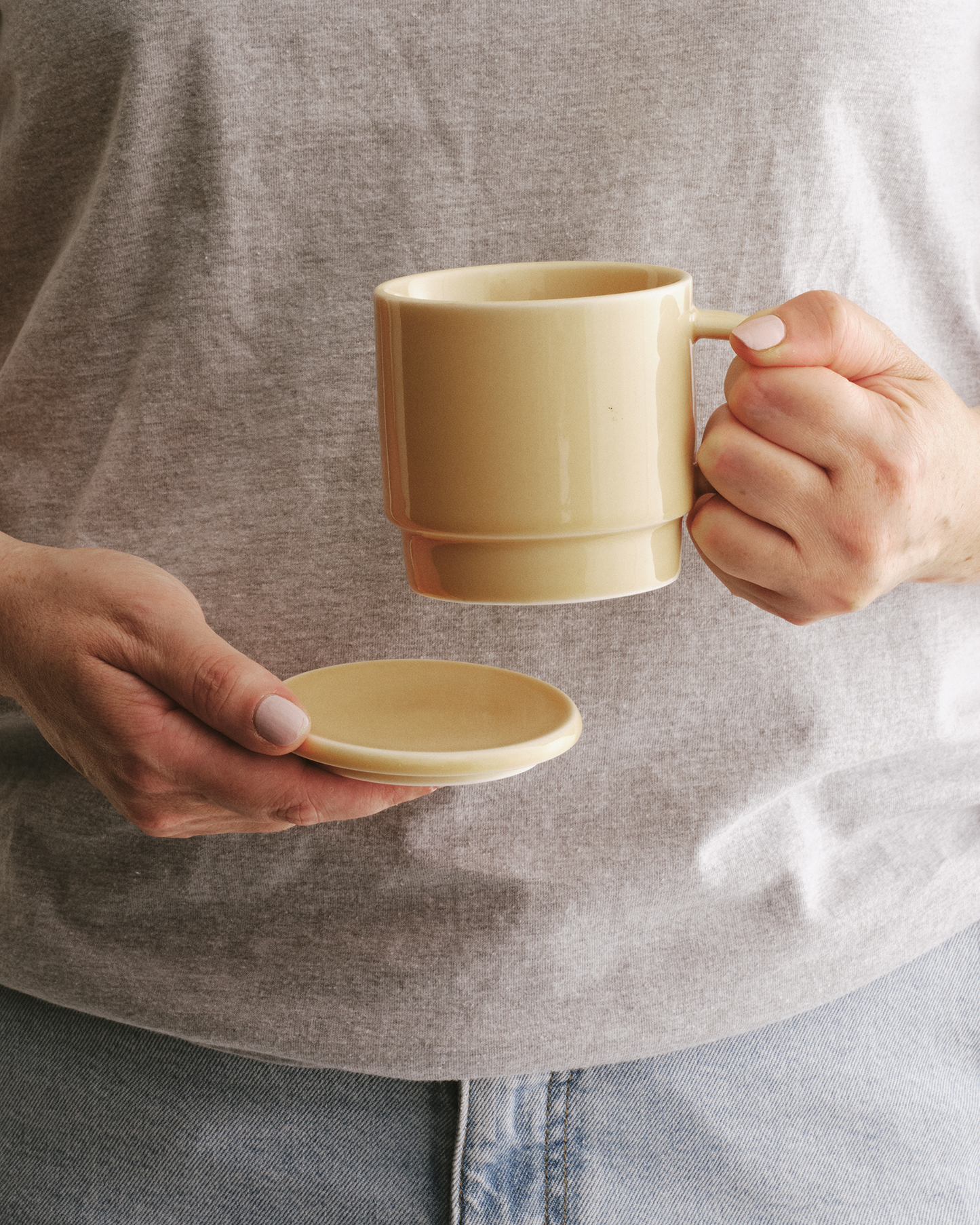 Billy Mug With Infuser Biscuit
