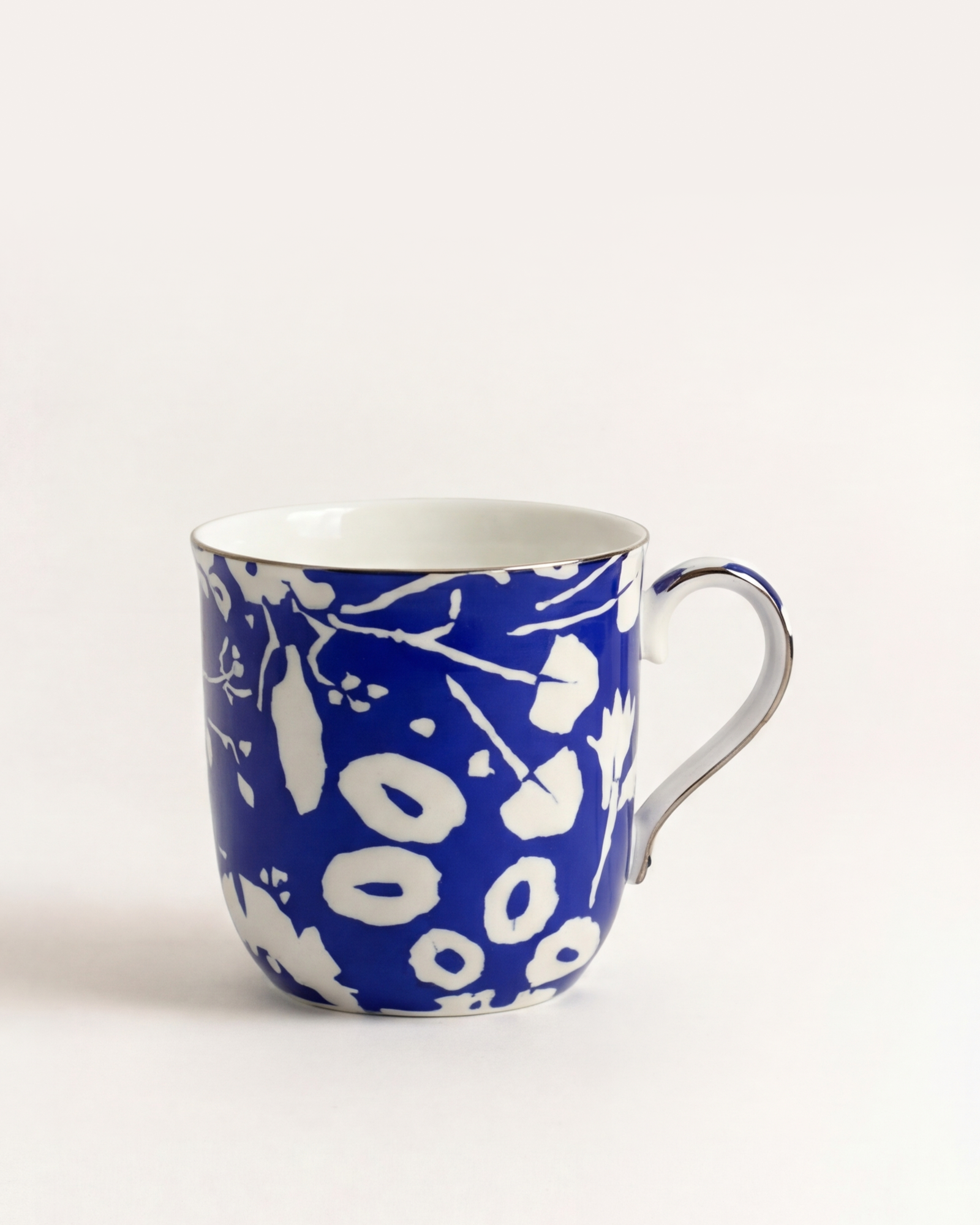Floral Pop Pretty Mug Blue