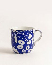 Floral Pop Pretty Mug Blue