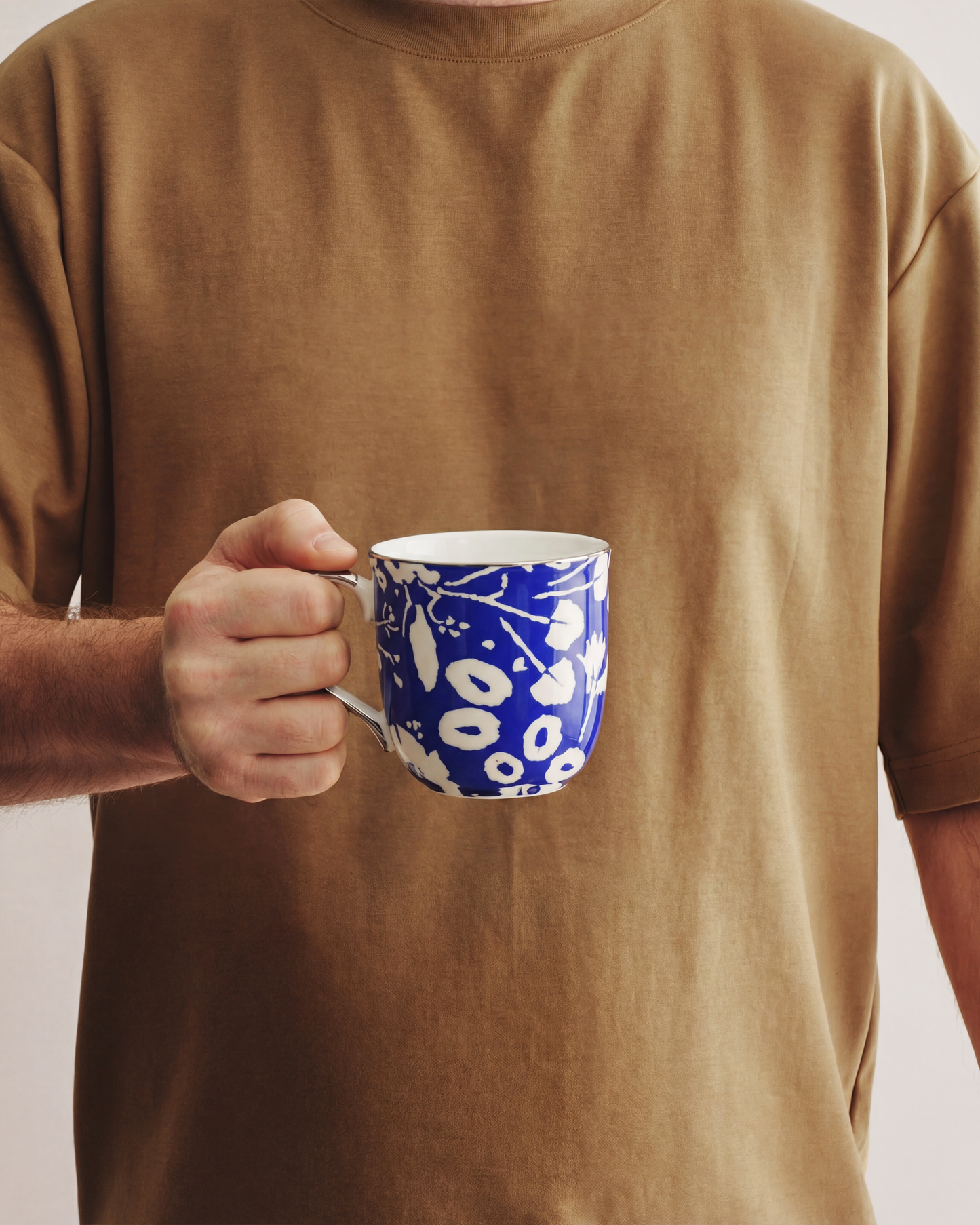 Floral Pop Pretty Mug Blue