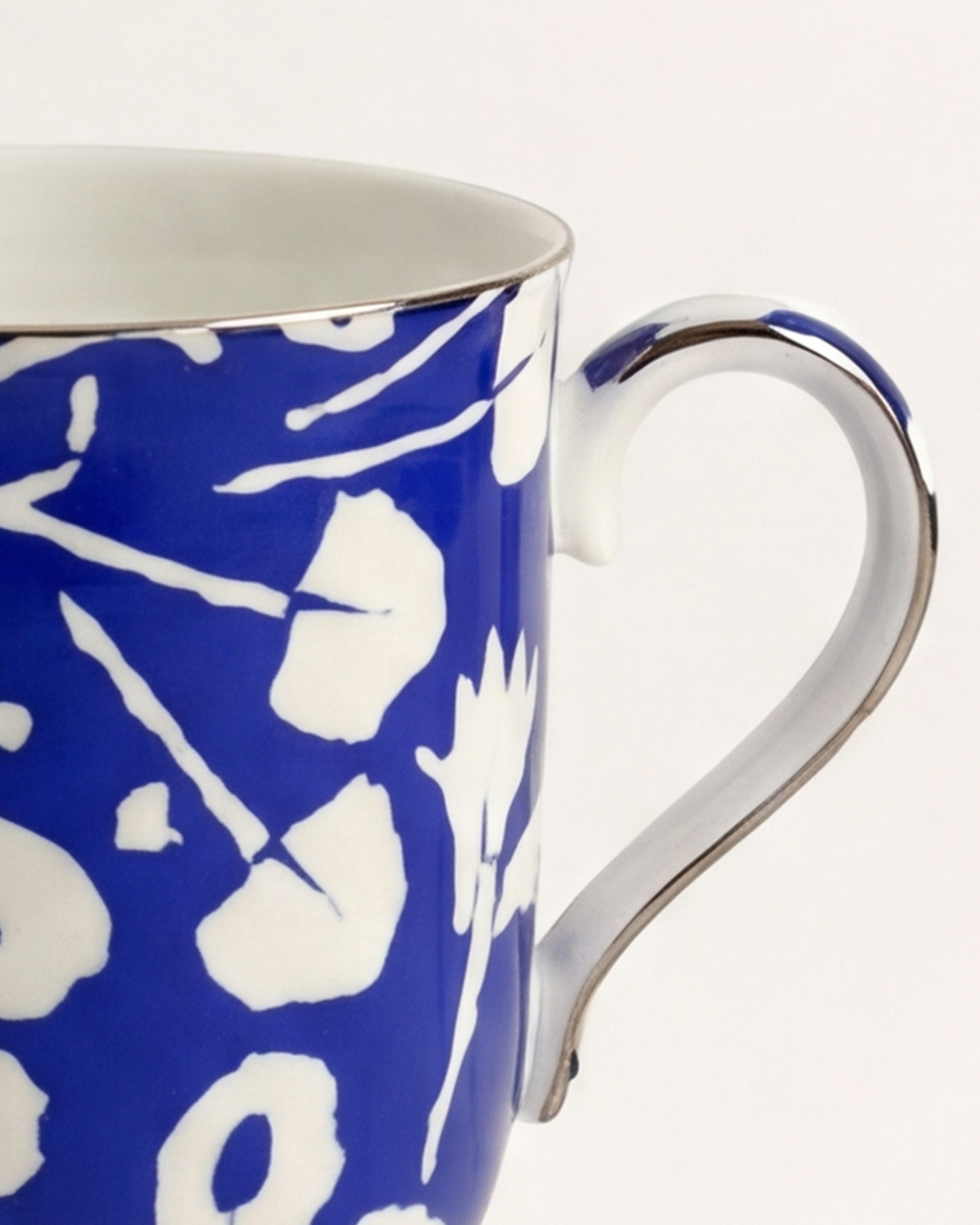 Floral Pop Pretty Mug Blue