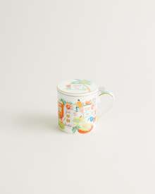 Singapore Breakfast x Messymsxi Mug with Infuser