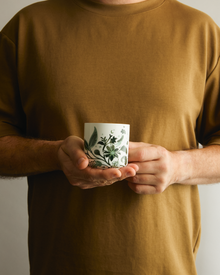Stardust Bloom Sage Tea Cup