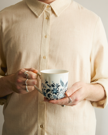 Stardust Bloom Blue Pretty Mug