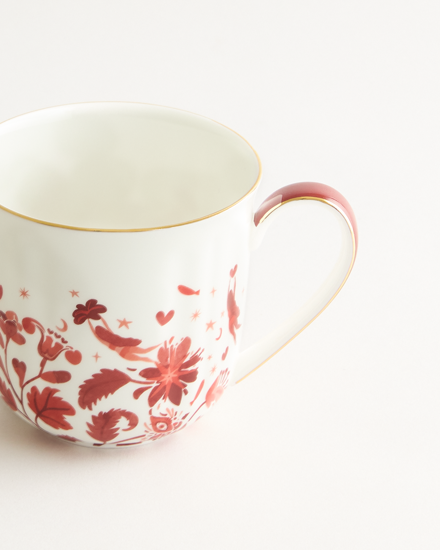 Stardust Bloom Red Pretty Mug