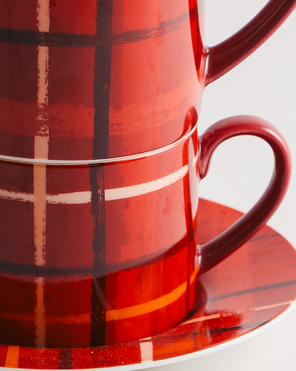 Plaid & Pour Red Tea For One