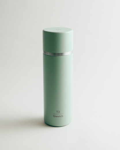 T2 x Qwetch Thermos Green