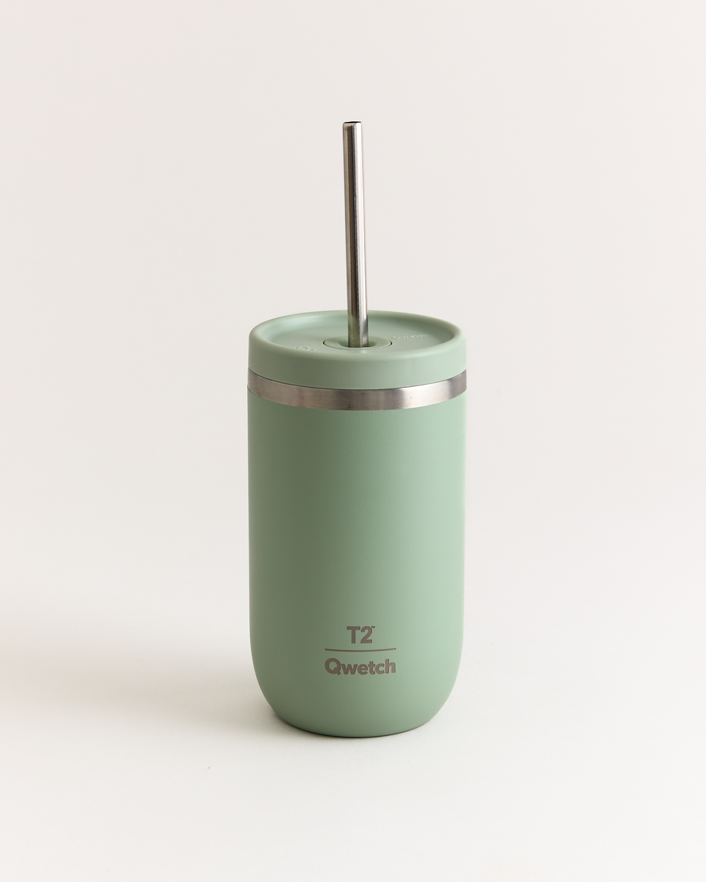 T2 X Qwetch Matcha To Go Flask Green
