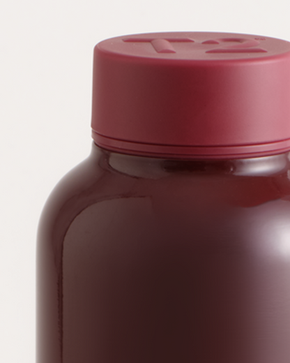 T2 Stainless Steel Flask Burgundy