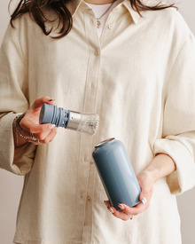 T2 Stainless Steel Matcha Flask Blue Steel