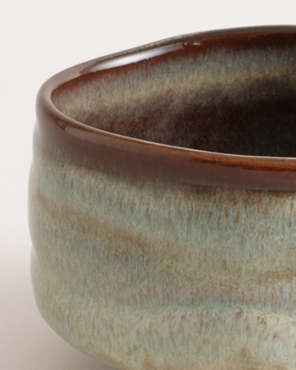 Glazed & Amazed Chawan Matcha Bowl - Aqua