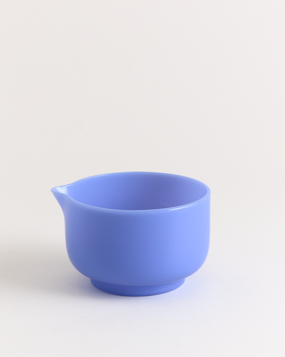 Milk Glass Matcha Bowl Sky