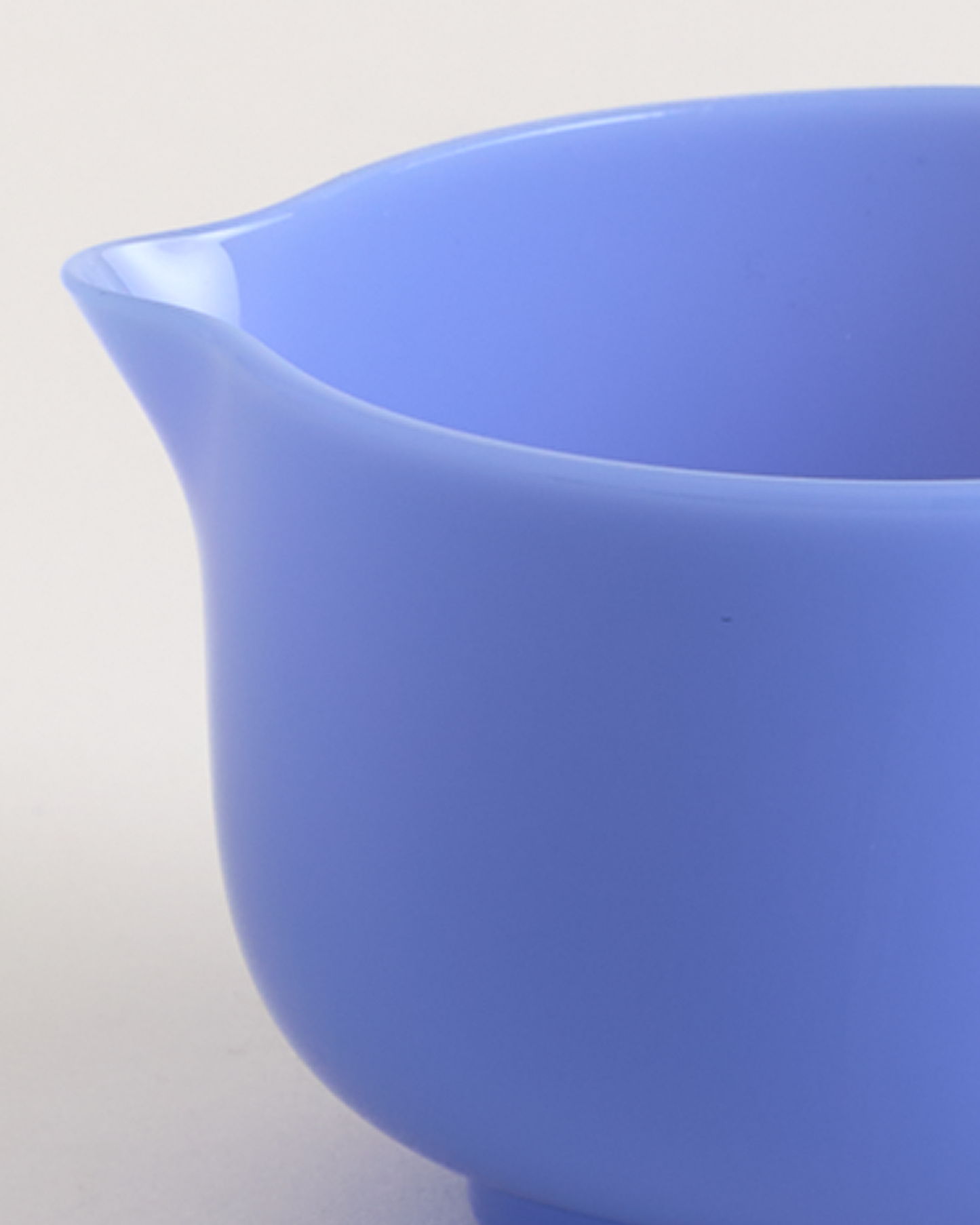 Milk Glass Matcha Bowl Sky