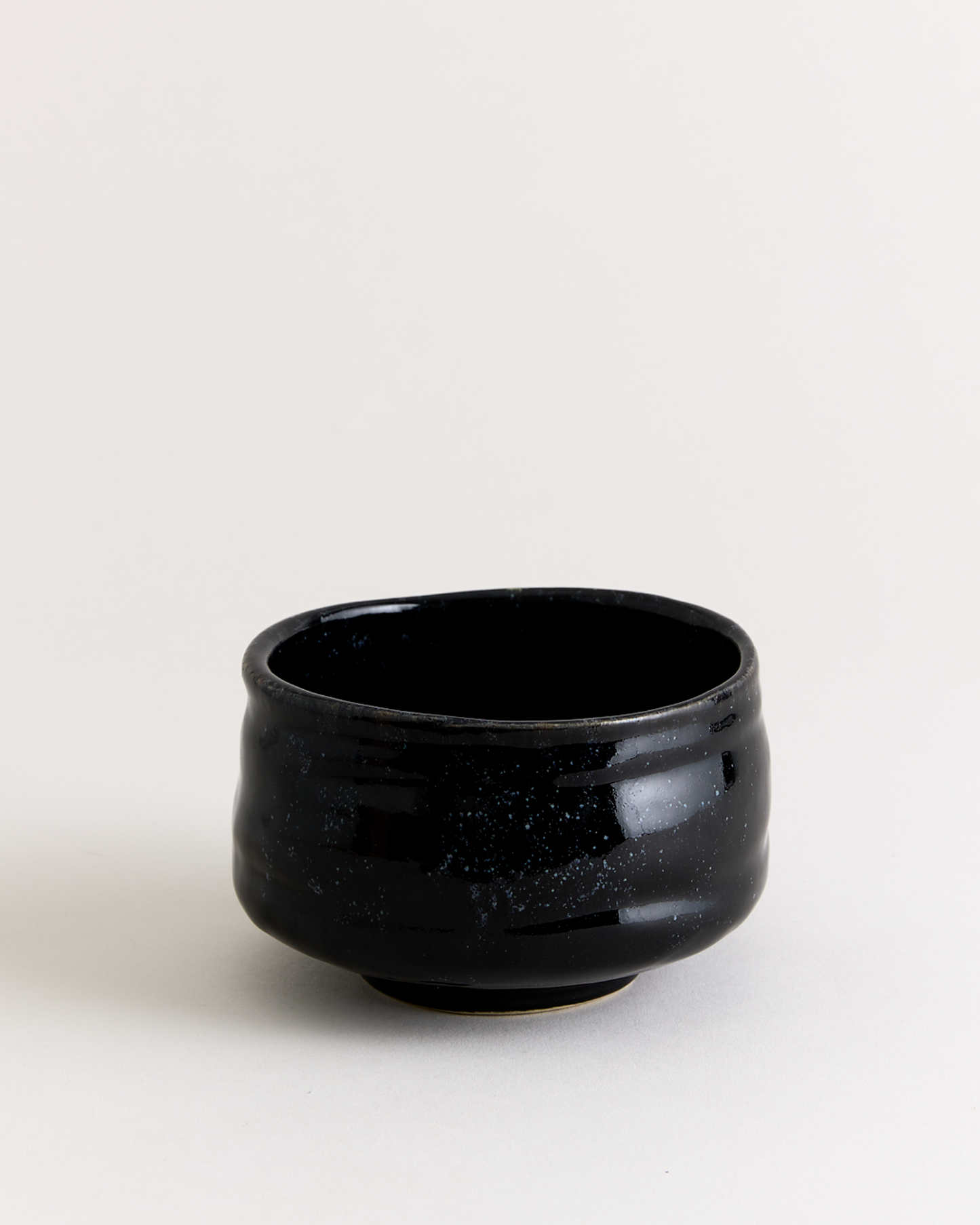 Glazed & Amazed Chawan Matcha Bowl - Black