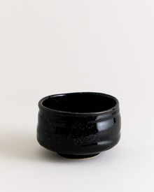 Glazed & Amazed Chawan Matcha Bowl - Black