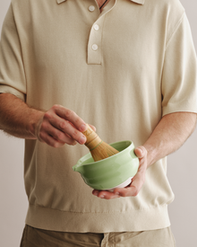 Hibi Chawan Spouted Matcha Bowl - Pistachio