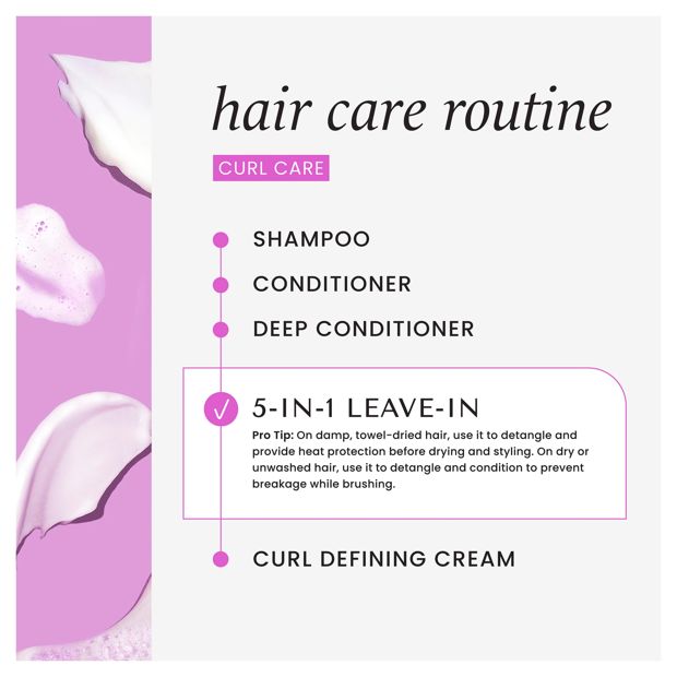 Hask Curl Care Detangling Conditioner, Coconut Oil Argan Oil Vitamin E and Curl Activating Complex - 355ml