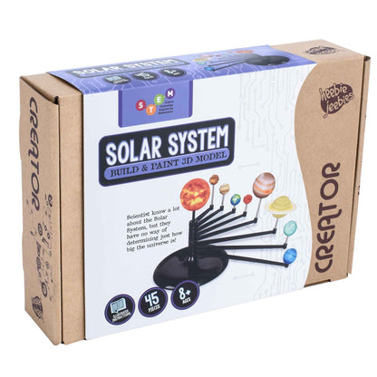 Heebie Jeebies Solar System Creator 3D Build Art and craft for kids Early Science STEM Toys 8yrs+