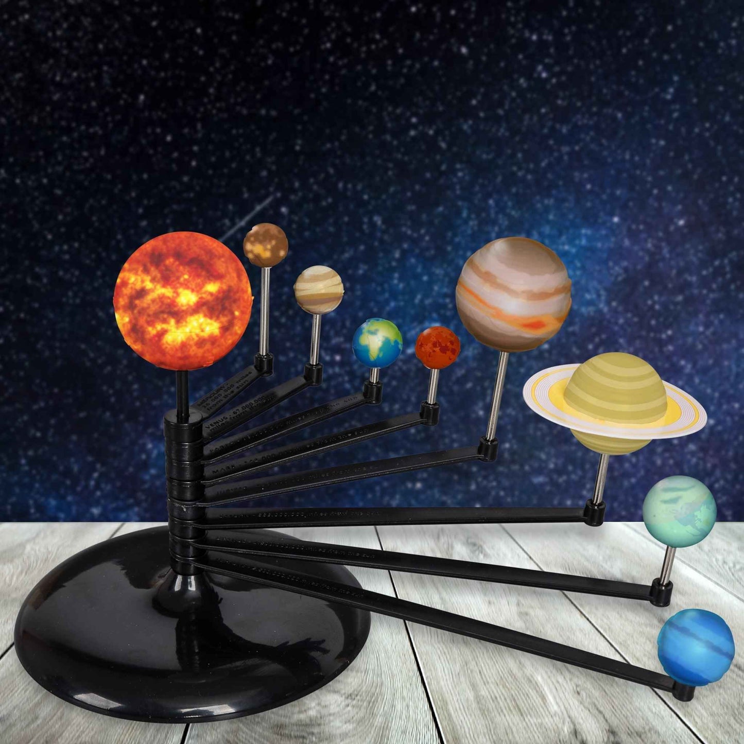 Heebie Jeebies Solar System Creator 3D Build Art and craft for kids Early Science STEM Toys 8yrs+